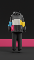 Kinetic Relaxed-Fit Tracksuit – Oversized Streetwear