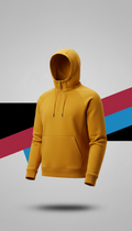 Kinetic Full-Zip Hoodie – Bold Yellow